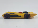 2013 Hot Wheels HW Racing Track Aces GM Chevroletor Yellow Die Cast Toy Car Vehicle