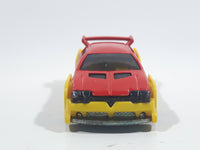 2010 Hot Wheels Hot Tunerz Flight 03 Red with Yellow Trim Die Cast Toy Car Vehicle