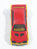 2010 Hot Wheels Hot Tunerz Flight 03 Red with Yellow Trim Die Cast Toy Car Vehicle