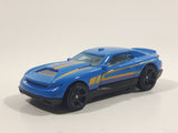 2017 Hot Wheels Muscle Mania D-Muscle Blue Die Cast Toy Car Vehicle