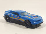 2017 Hot Wheels Muscle Mania D-Muscle Blue Die Cast Toy Car Vehicle