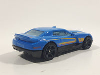 2017 Hot Wheels Muscle Mania D-Muscle Blue Die Cast Toy Car Vehicle