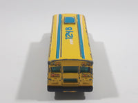 MotorMax Road & Track No. 6033 School Bus 1248 Camp Malibu California Yellow Die Cast Toy Car Vehicle