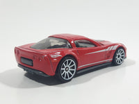 2013 Hot Wheels HW Showroom: Corvette 60th '09 Corvette ZR1 Red Die Cast Toy Car Vehicle