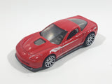 2013 Hot Wheels HW Showroom: Corvette 60th '09 Corvette ZR1 Red Die Cast Toy Car Vehicle