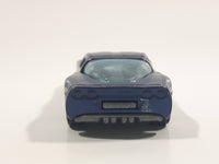 2011 Hot Wheels HW Main Street Corvette C6 Blue Die Cast Toy Car Vehicle