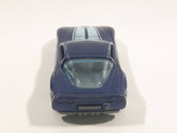 2011 Hot Wheels HW Main Street Corvette C6 Blue Die Cast Toy Car Vehicle