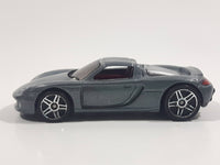 2009 Hot Wheels Dream Garage Porsche Carrera GT Metalflake Grey Die Cast Toy Car Vehicle