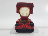 1989 Hot Wheels Ferrari F40 Red Die Cast Toy Car Vehicle Opening Rear Mount Engine UH