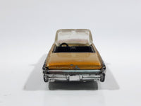 2003 Hot Wheels Dragon Wagons '64 Lincoln Continental Convertible Metalflake Gold Die Cast Toy Car Vehicle