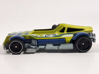 2011 Hot Wheels 4-Lane Elimination Race Med-Evil Red Antifreeze Green and Blue Die Cast Toy Race Car Vehicle