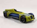 2011 Hot Wheels 4-Lane Elimination Race Med-Evil Red Antifreeze Green and Blue Die Cast Toy Race Car Vehicle