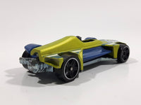 2011 Hot Wheels 4-Lane Elimination Race Med-Evil Red Antifreeze Green and Blue Die Cast Toy Race Car Vehicle