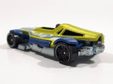 2011 Hot Wheels 4-Lane Elimination Race Med-Evil Red Antifreeze Green and Blue Die Cast Toy Race Car Vehicle