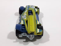 2011 Hot Wheels 4-Lane Elimination Race Med-Evil Red Antifreeze Green and Blue Die Cast Toy Race Car Vehicle