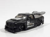 2002 Hot Wheels Deluxe Auto Chase Super Tuned Truck D.C. Police Black Die Cast Toy Car Vehicle