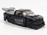 2002 Hot Wheels Deluxe Auto Chase Super Tuned Truck D.C. Police Black Die Cast Toy Car Vehicle