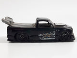 2002 Hot Wheels Deluxe Auto Chase Super Tuned Truck D.C. Police Black Die Cast Toy Car Vehicle