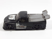 2002 Hot Wheels Deluxe Auto Chase Super Tuned Truck D.C. Police Black Die Cast Toy Car Vehicle