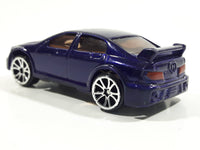 MotorMax 1/64 Scale 6143-6 Dark Blue Die Cast Toy Car Vehicle