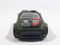 2012 Hot Wheels Track Stars Scorcher Dark Olive Green Die Cast Toy Car Vehicle