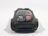 2012 Hot Wheels Track Stars Scorcher Dark Olive Green Die Cast Toy Car Vehicle