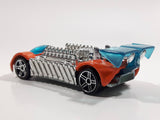 2010 Hot Wheels Criss Cross Crash Krazy 8s Orange Die Cast Toy Car Vehicle