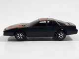 Yatming No. 803 Pontiac Firebird Trans-Am Black Bird Black Die Cast Toy Car Vehicle