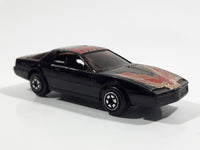 Yatming No. 803 Pontiac Firebird Trans-Am Black Bird Black Die Cast Toy Car Vehicle