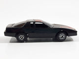 Yatming No. 803 Pontiac Firebird Trans-Am Black Bird Black Die Cast Toy Car Vehicle