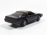 Yatming No. 803 Pontiac Firebird Trans-Am Black Bird Black Die Cast Toy Car Vehicle