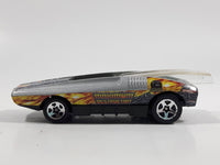 2010 Hot Wheels Monster Jam - Monster Duo Whip Creamer II Maximum Destruction Metallic Silver Die Cast Toy Car Vehicle w/ Sliding Canopy