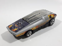 2010 Hot Wheels Monster Jam - Monster Duo Whip Creamer II Maximum Destruction Metallic Silver Die Cast Toy Car Vehicle w/ Sliding Canopy