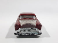 2007 Hot Wheels Custom '53 Chevy Red and White Die Cast Toy Car Vehicle