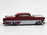 2007 Hot Wheels Custom '53 Chevy Red and White Die Cast Toy Car Vehicle