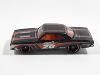 2014 Hot Wheels HW Workshop - Muscle Mania '68 Barracuda Formula S Metalflake Black Die Cast Toy Car Vehicle