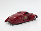 2003 Hot Wheels First Editions Swoop Coupe Red Die Cast Toy Low Rider Hot Rod Car Vehicle