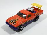 2001 Hot Wheels '68 El Camino Orange Die Cast Toy Muscle Car Vehicle