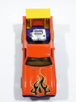 2001 Hot Wheels '68 El Camino Orange Die Cast Toy Muscle Car Vehicle