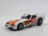 Vintage 1982 Hot Wheels Firebird Funny Car White Die Cast Toy Car Vehicle with Lifting Body Missing Windows