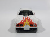 Vintage 1982 Hot Wheels Firebird Funny Car White Die Cast Toy Car Vehicle with Lifting Body Missing Windows