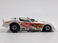 Vintage 1982 Hot Wheels Firebird Funny Car White Die Cast Toy Car Vehicle with Lifting Body Missing Windows