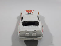 Vintage 1982 Hot Wheels Firebird Funny Car White Die Cast Toy Car Vehicle with Lifting Body Missing Windows