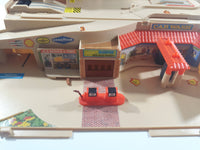 Vintage 1979 Hot Wheels Service Center Foldaway Garage Set in Box