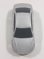 MotorMax 6143-6 Silver Sedan 1/64 Scale Die Cast Toy Car Vehicle