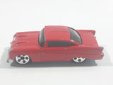 2001 McDonald's Hot Wheels 2K57 Glow Rider Red Die Cast Toy Car Vehicle