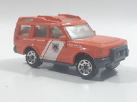 2006 Matchbox Coast Guard Land Rover Discovery Orange Die Cast Toy Car Vehicle