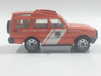 2006 Matchbox Coast Guard Land Rover Discovery Orange Die Cast Toy Car Vehicle