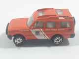 2006 Matchbox Coast Guard Land Rover Discovery Orange Die Cast Toy Car Vehicle