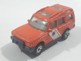 2006 Matchbox Coast Guard Land Rover Discovery Orange Die Cast Toy Car Vehicle